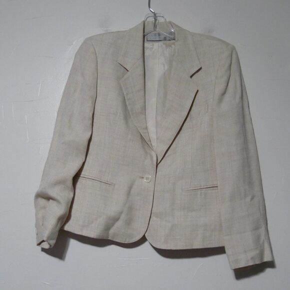 EVEN-PICONE‎ CREAM colored blazer ladies size 8 - Picture 1 of 4